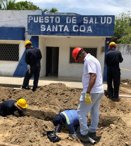 Gestión de trabajos en la ampliación redes de acueducto